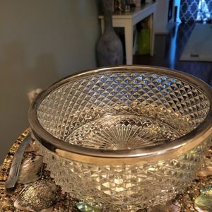 Heavy Glass Bowl from England